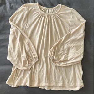Everlane 3/4 length sleeve blouse